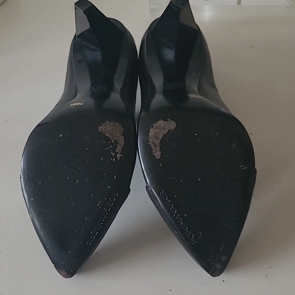 BCBGMAXAZRIA Leather Booties - Picture 5 of 6